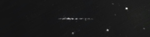 Unprocessed fireball image