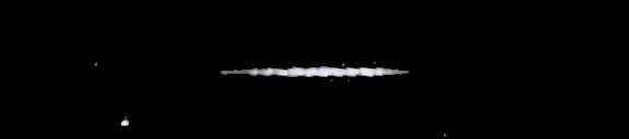 Processed fireball image