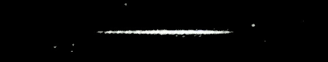 Processed fireball image