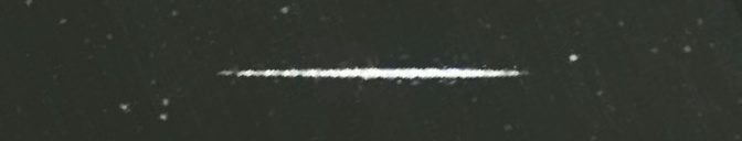 Unprocessed fireball image