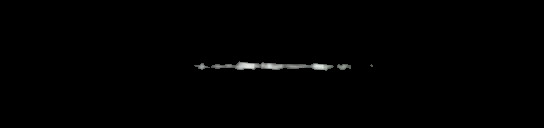 Processed fireball image