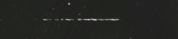 Unprocessed fireball image