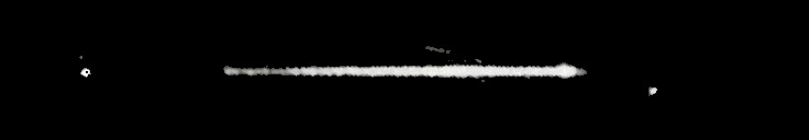 Processed fireball image