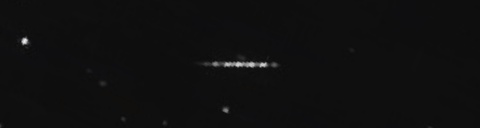 Unprocessed fireball image