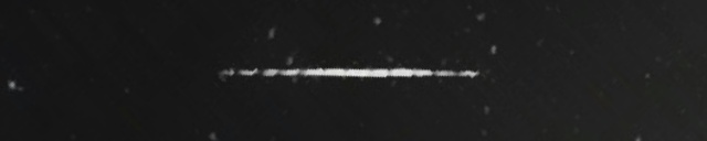 Unprocessed fireball image