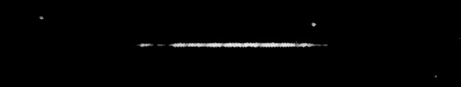 Processed fireball image