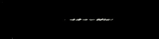 Processed fireball image