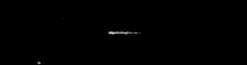 Processed fireball image