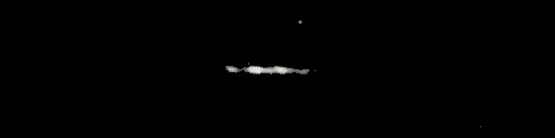 Processed fireball image