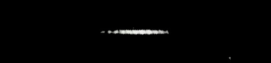 Processed fireball image