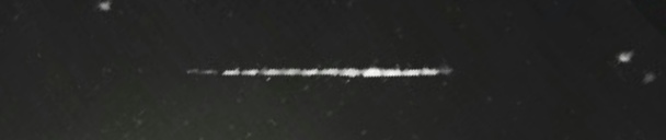 Unprocessed fireball image