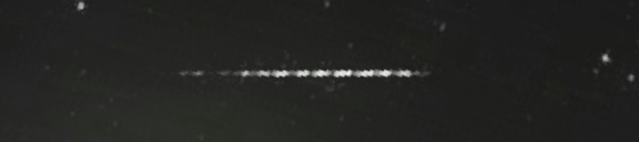 Unprocessed fireball image