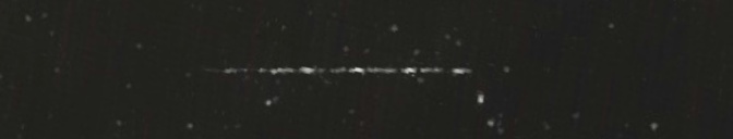 Unprocessed fireball image