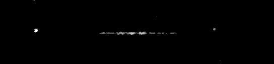 Processed fireball image