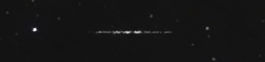 Unprocessed fireball image