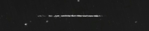 Unprocessed fireball image