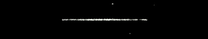 Processed fireball image