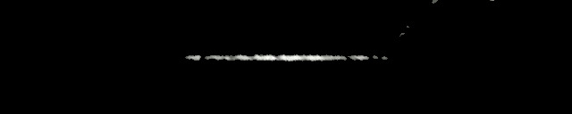 Processed fireball image