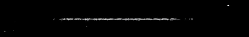 Processed fireball image