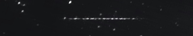 Unprocessed fireball image