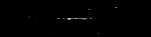 Processed fireball image