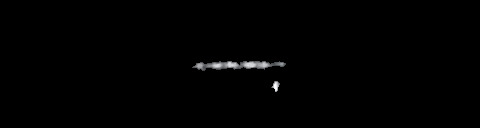 Processed fireball image