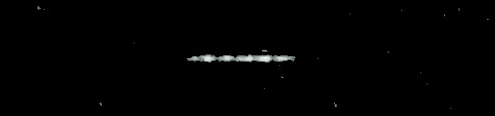 Processed fireball image