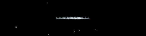 Processed fireball image