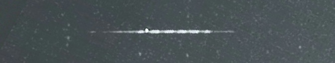 Unprocessed fireball image