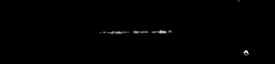 Processed fireball image