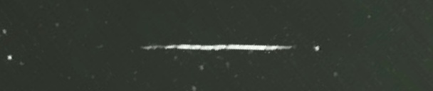Unprocessed fireball image