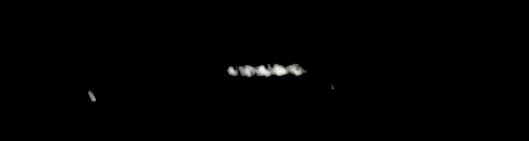 Processed fireball image