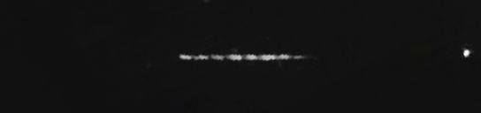 Unprocessed fireball image