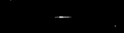 Processed fireball image