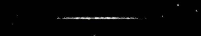 Processed fireball image