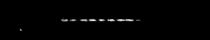 Processed fireball image