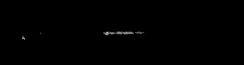 Processed fireball image