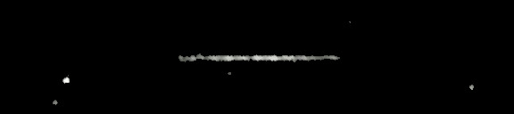 Processed fireball image