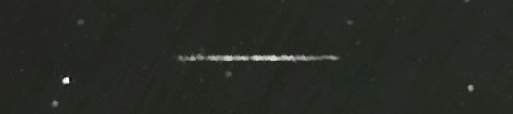 Unprocessed fireball image