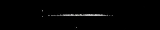 Processed fireball image