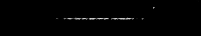 Processed fireball image