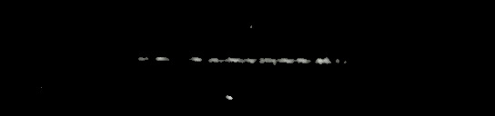 Processed fireball image