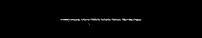Processed fireball image