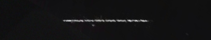 Unprocessed fireball image