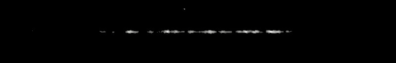 Processed fireball image