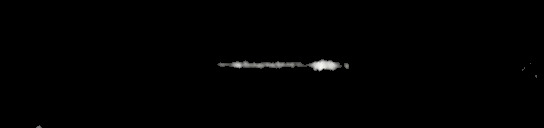 Processed fireball image