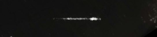 Unprocessed fireball image