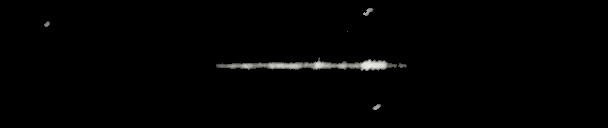 Processed fireball image