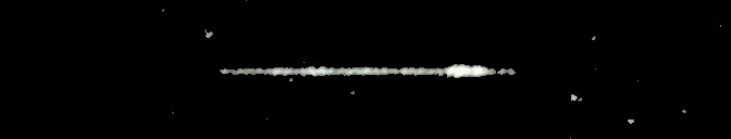 Processed fireball image