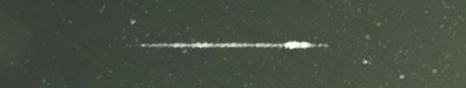 Unprocessed fireball image